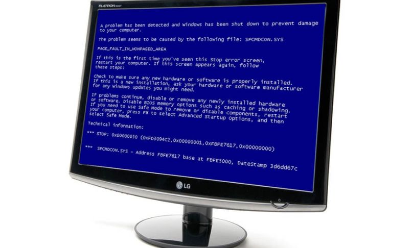 Синий экран на компьютере. Причины и способы ремонта